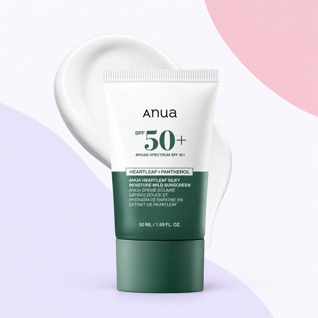 Anua Heartleaf Silky Moisture Mild Sunscreen 50ml