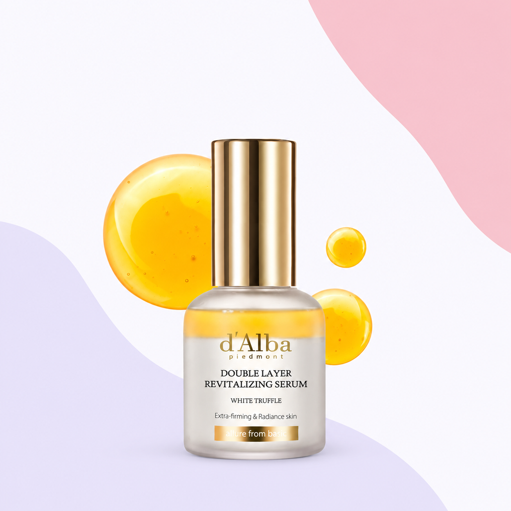d'alba Piedmont Italian White Truffle Double Layer Revitalizing Serum