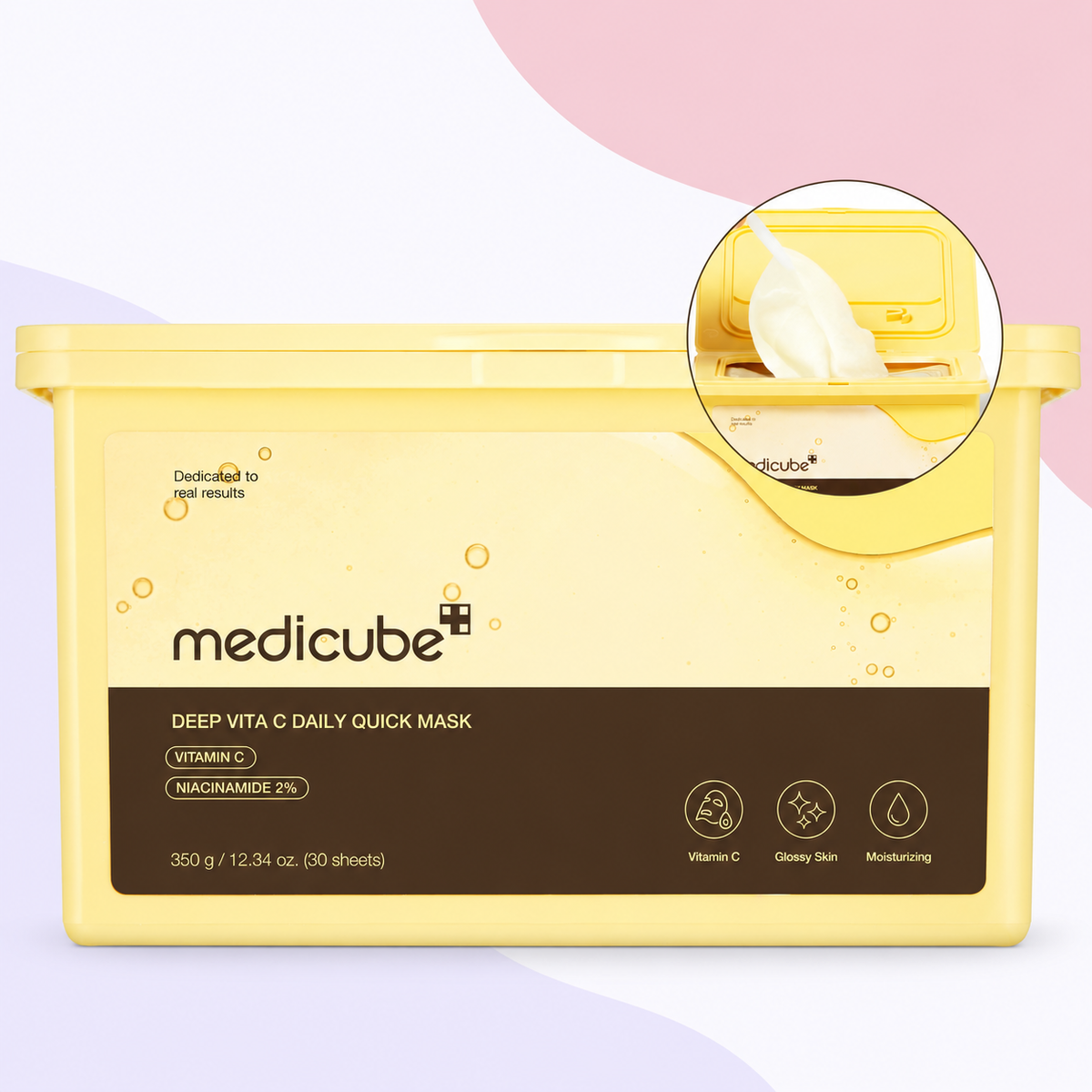 Medicube Deep Vita C Daily Quick 30 Sheet Masks