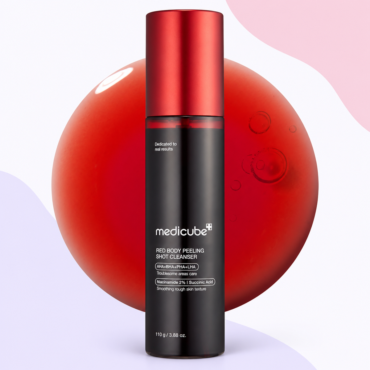Medicube Red Body Peeling Shot, Body Spray 110g