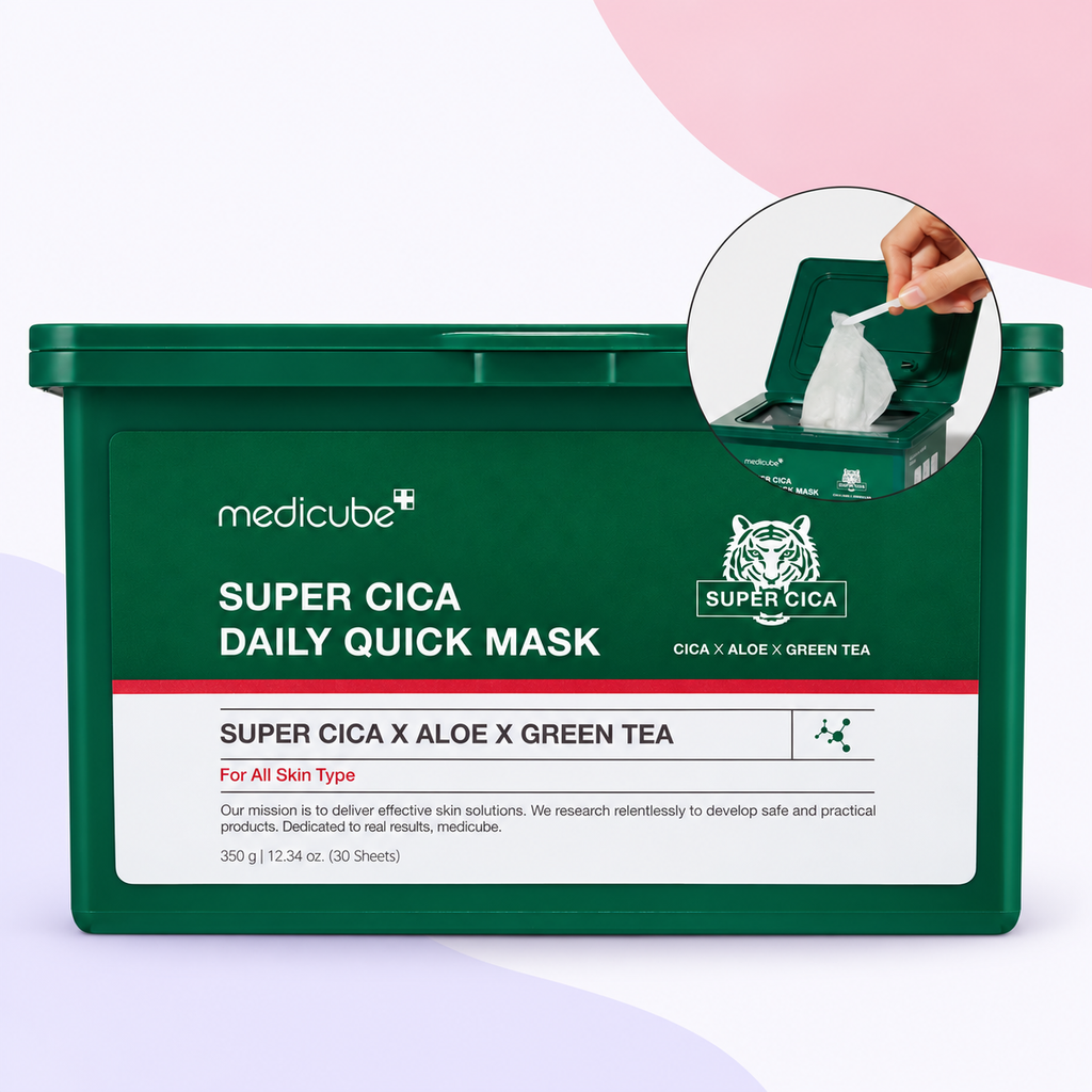 Medicube Super Cica Daily Quick Facial Masks