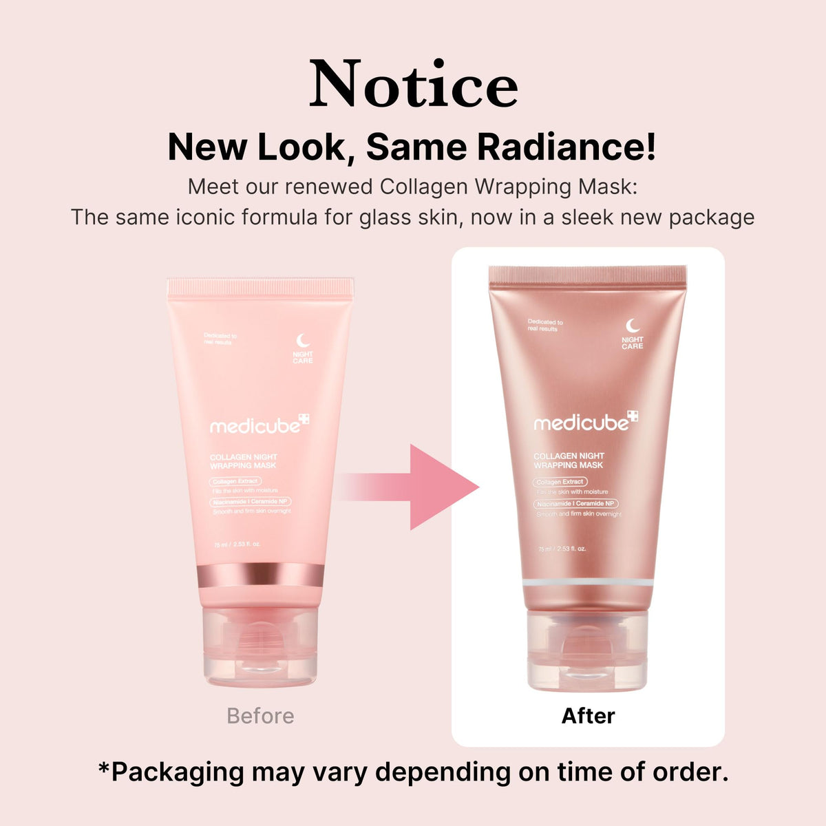 Medicube Collagen Overnight Wrapping Peel Off Facial Mask Pack