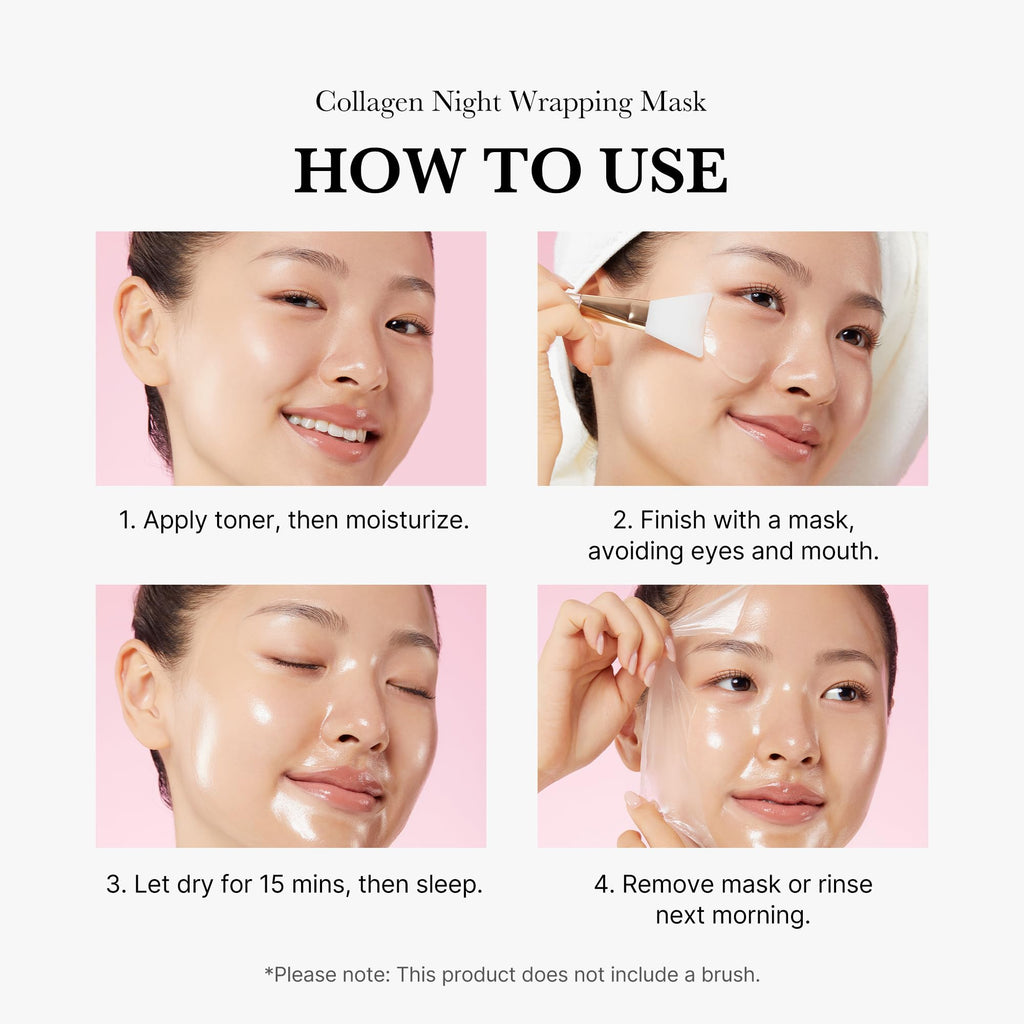 Medicube Collagen Overnight Wrapping Peel Off Facial Mask Pack