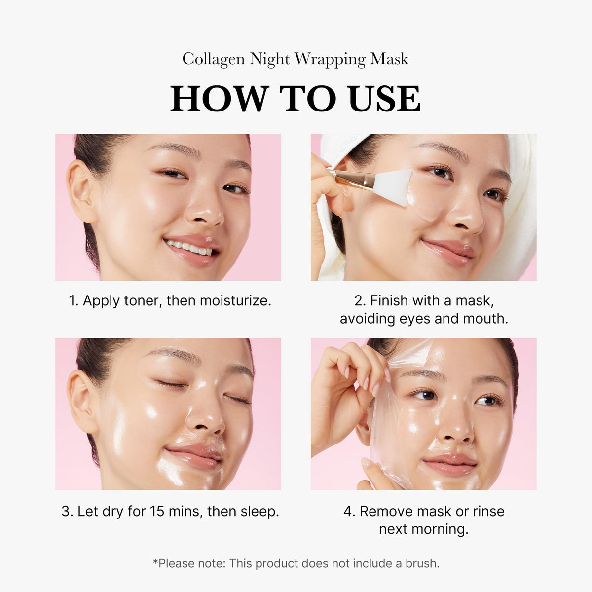 Medicube Collagen Overnight Wrapping Peel Off Facial Mask Pack