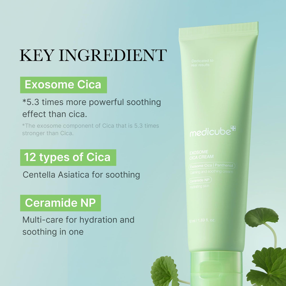 Medicube Exosome Cica Tea Tree Cream 50ml