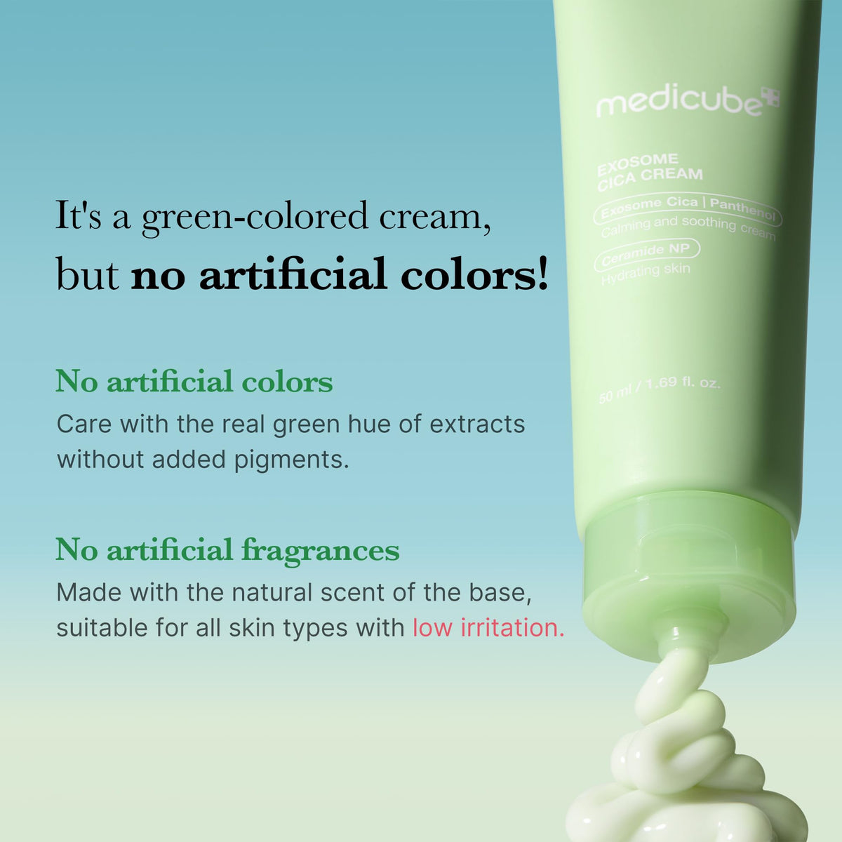 Medicube Exosome Cica Tea Tree Cream 50ml