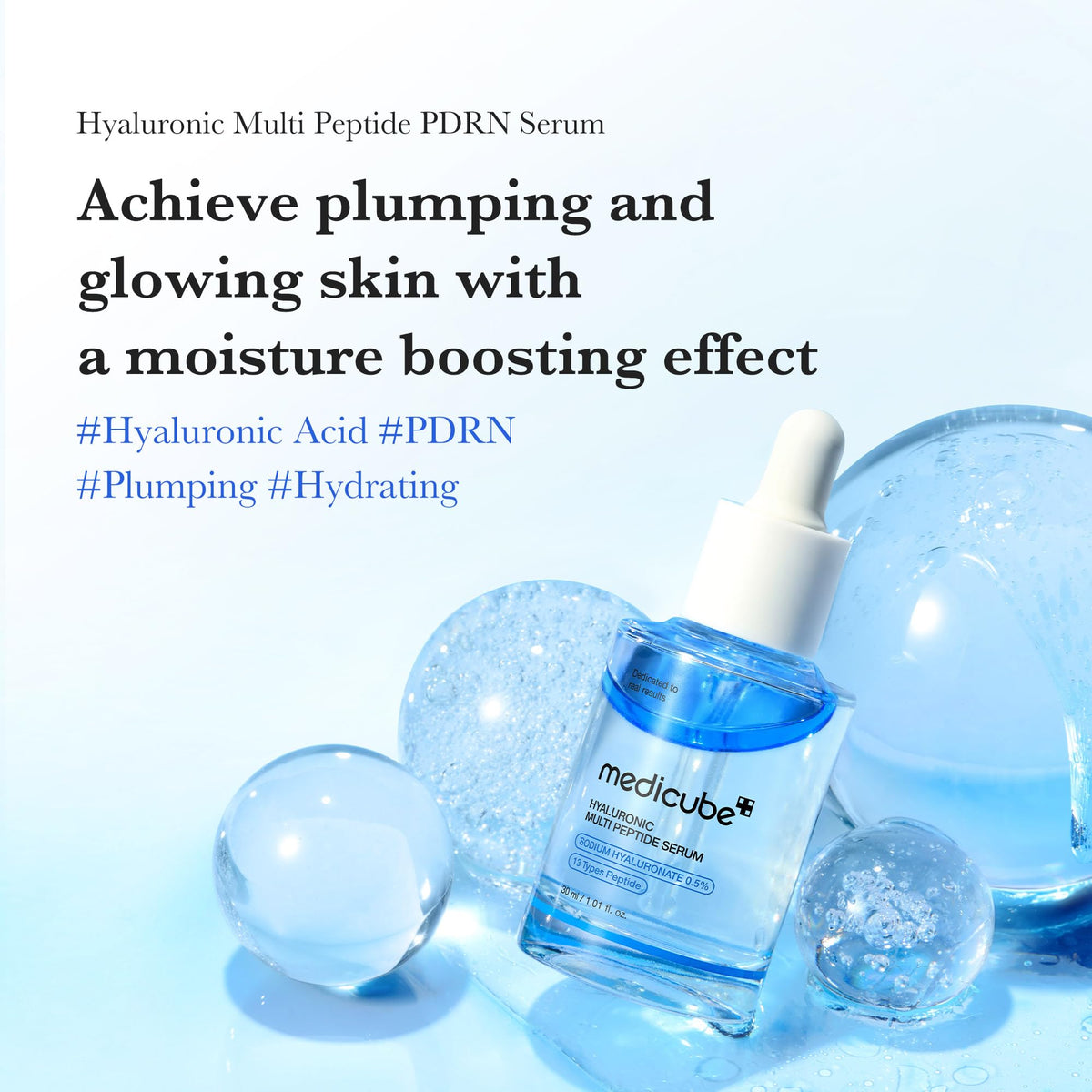 Medicube Hyaluronic Multi Peptide PDRN Serum 30ml