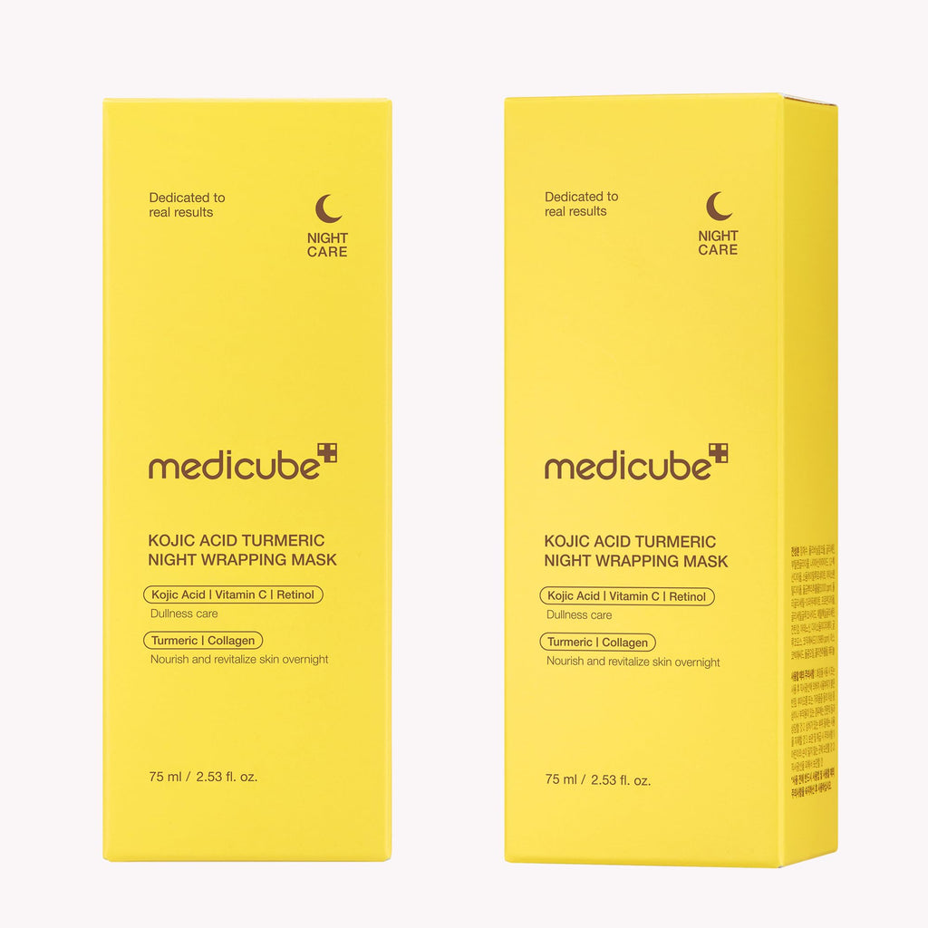 medicube Kojic Acid Turmeric Overnight Wrapping Peel Off Mask 75ml
