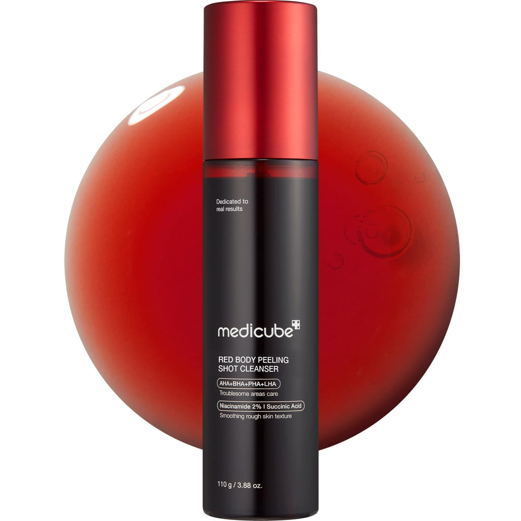 Medicube Red Body Peeling Shot, Body Spray 110g