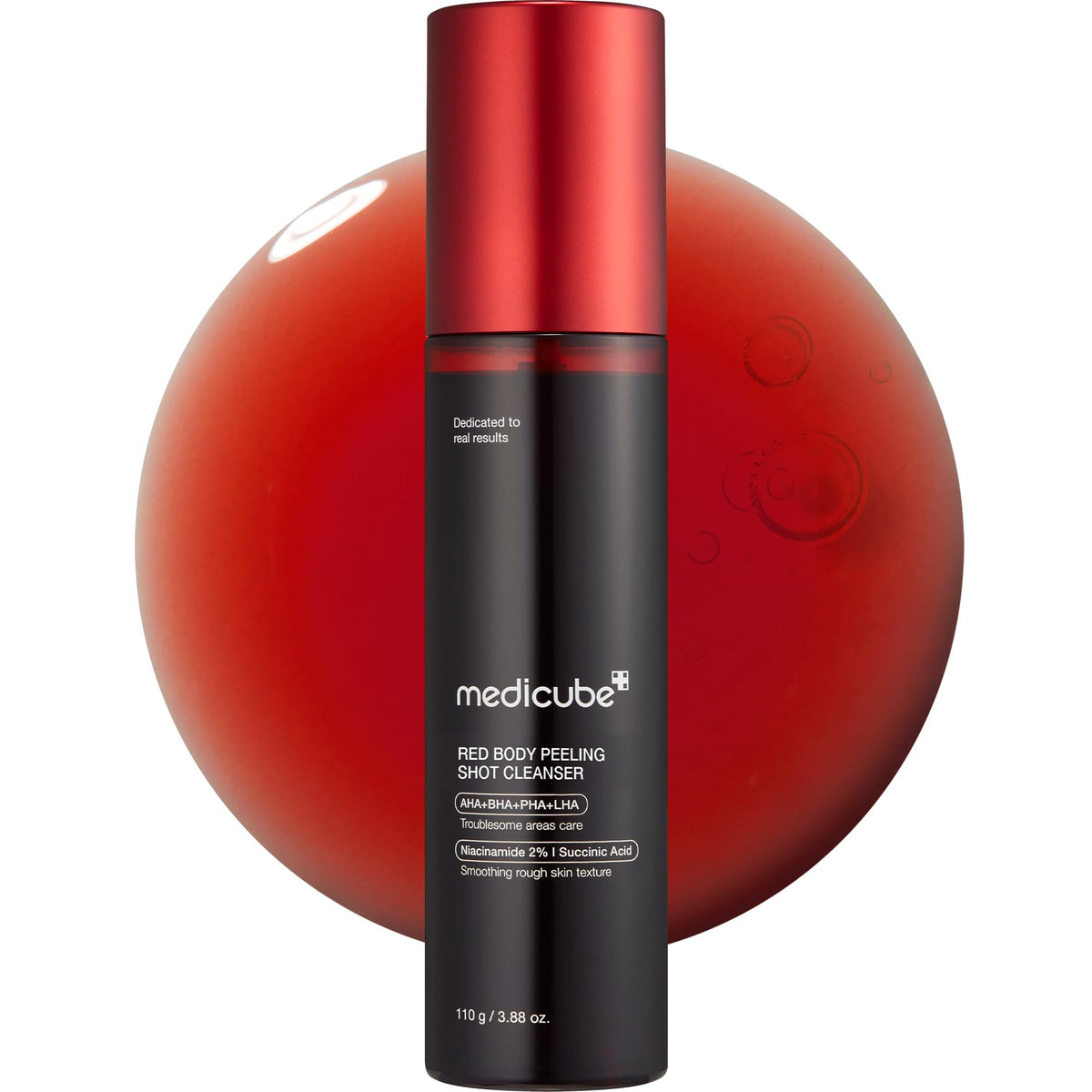 Medicube Red Body Peeling Shot, Body Spray 110g