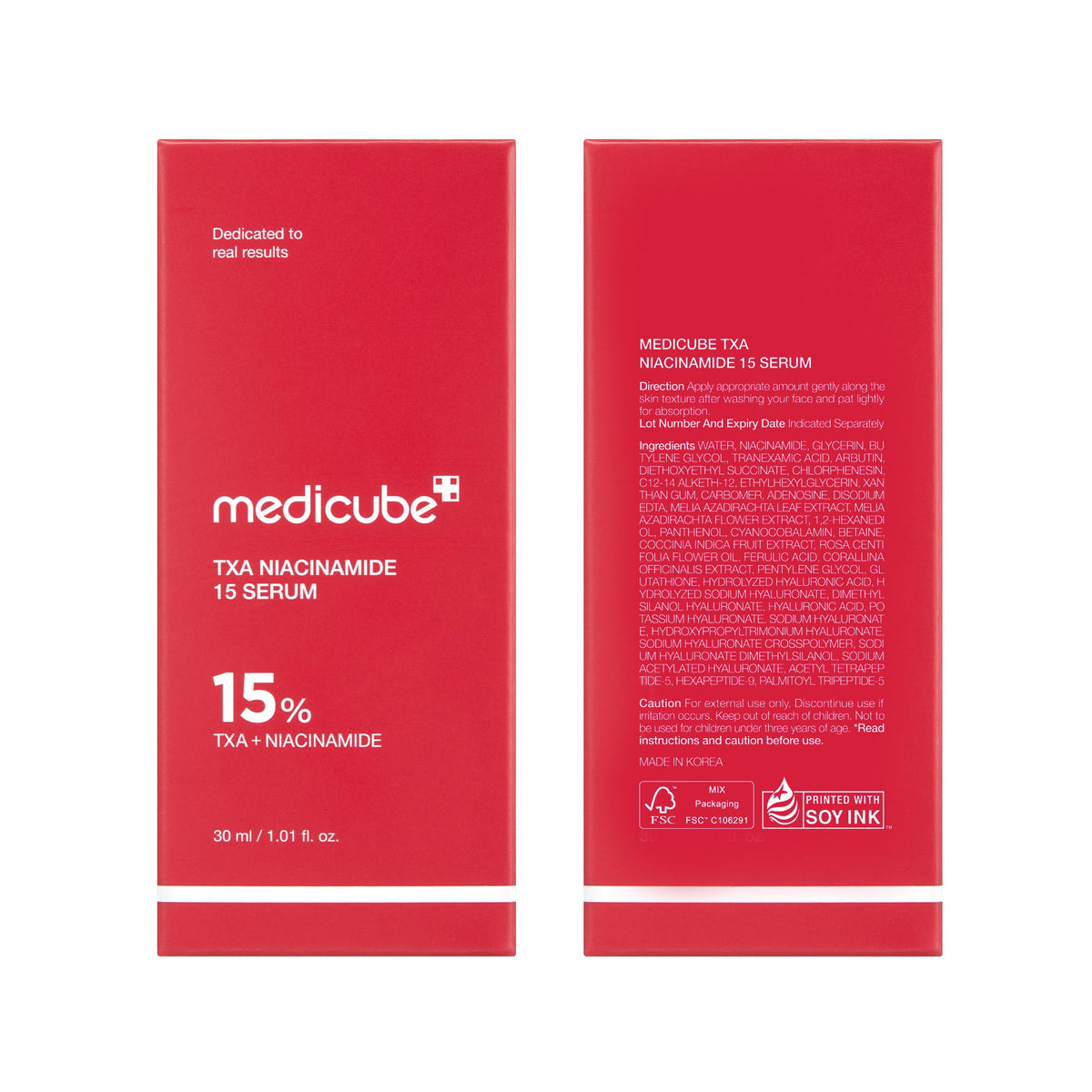 Medicube TXA+Niacinamide 15% Glow Facial Serum 30ml