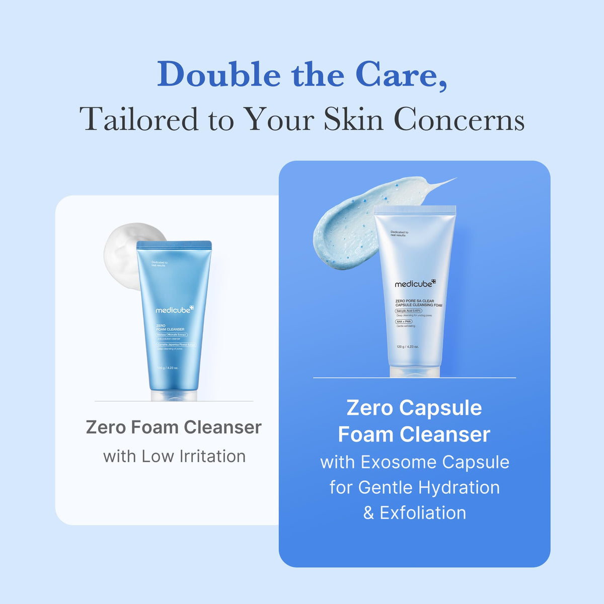 Medicube Zero Pore Clear Blue Capsule Facial 120g
