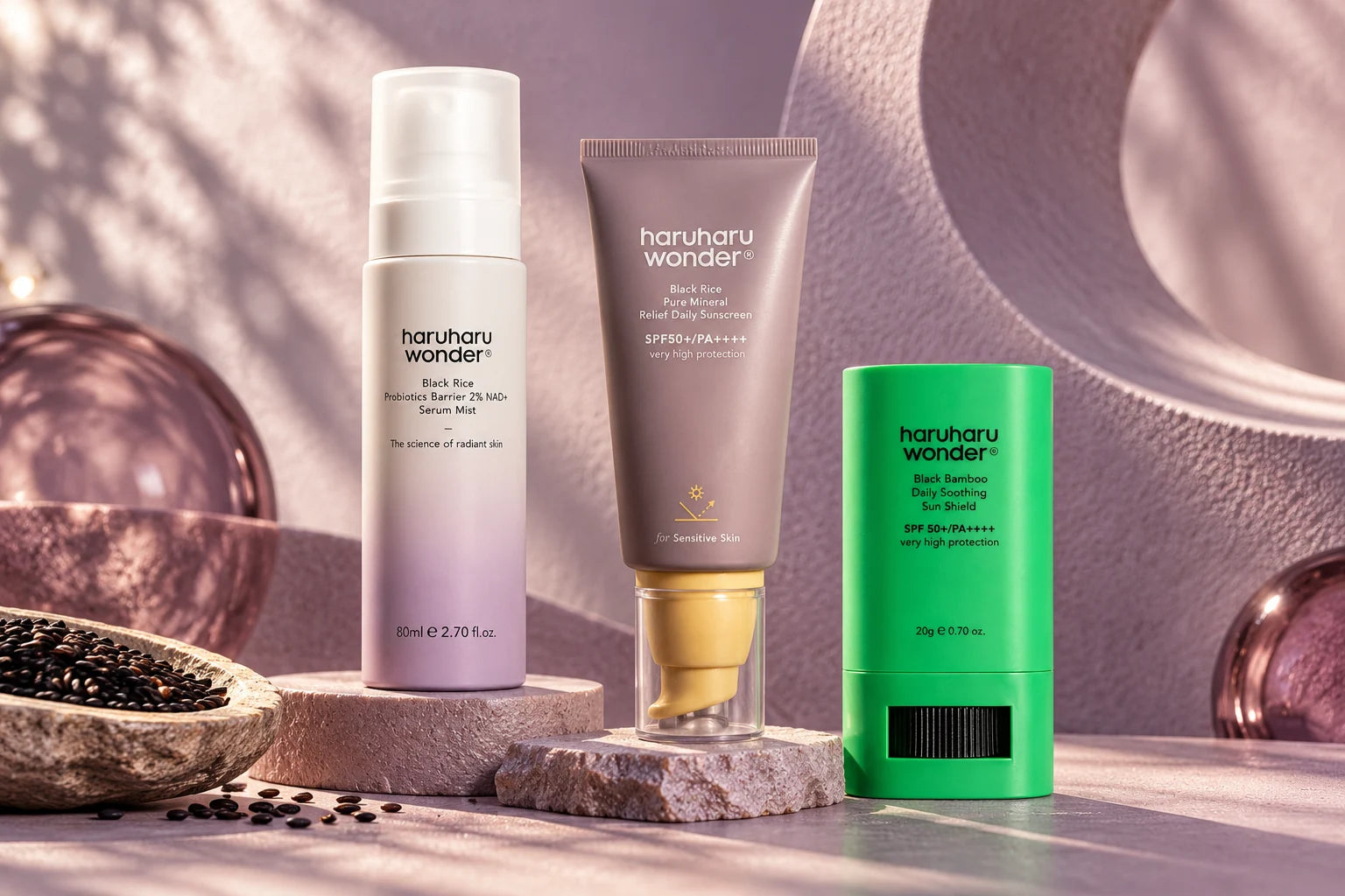 Haruharu Wonder: utvalgte produkter i et eget merkeunivers.